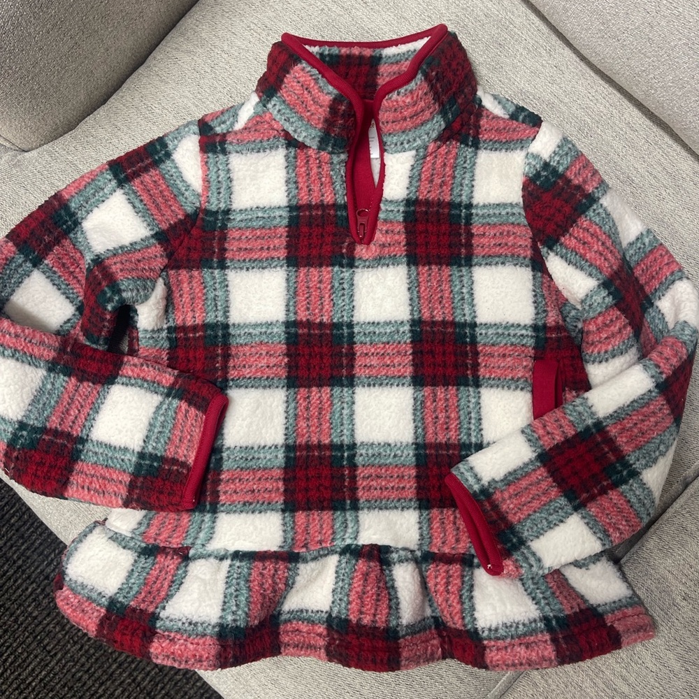 Gymboree Holiday Fleece Pullover size 8